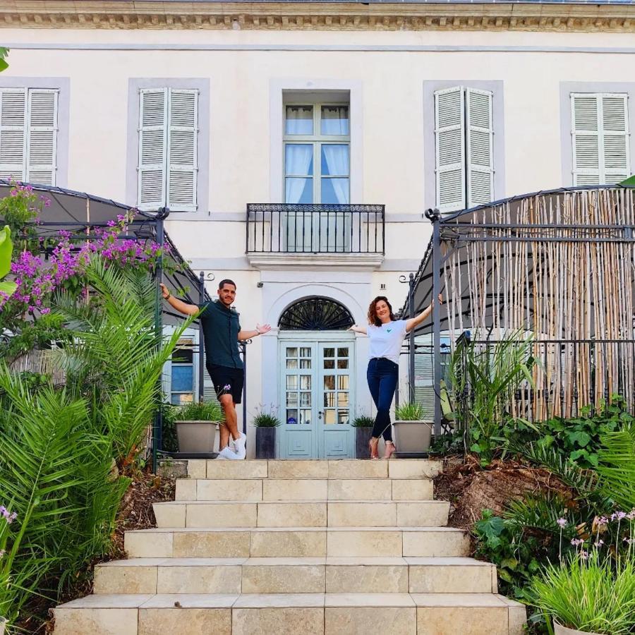 Chambres D'Hotes - Bed And Breakfast Les Palmiers Mèze Екстериор снимка
