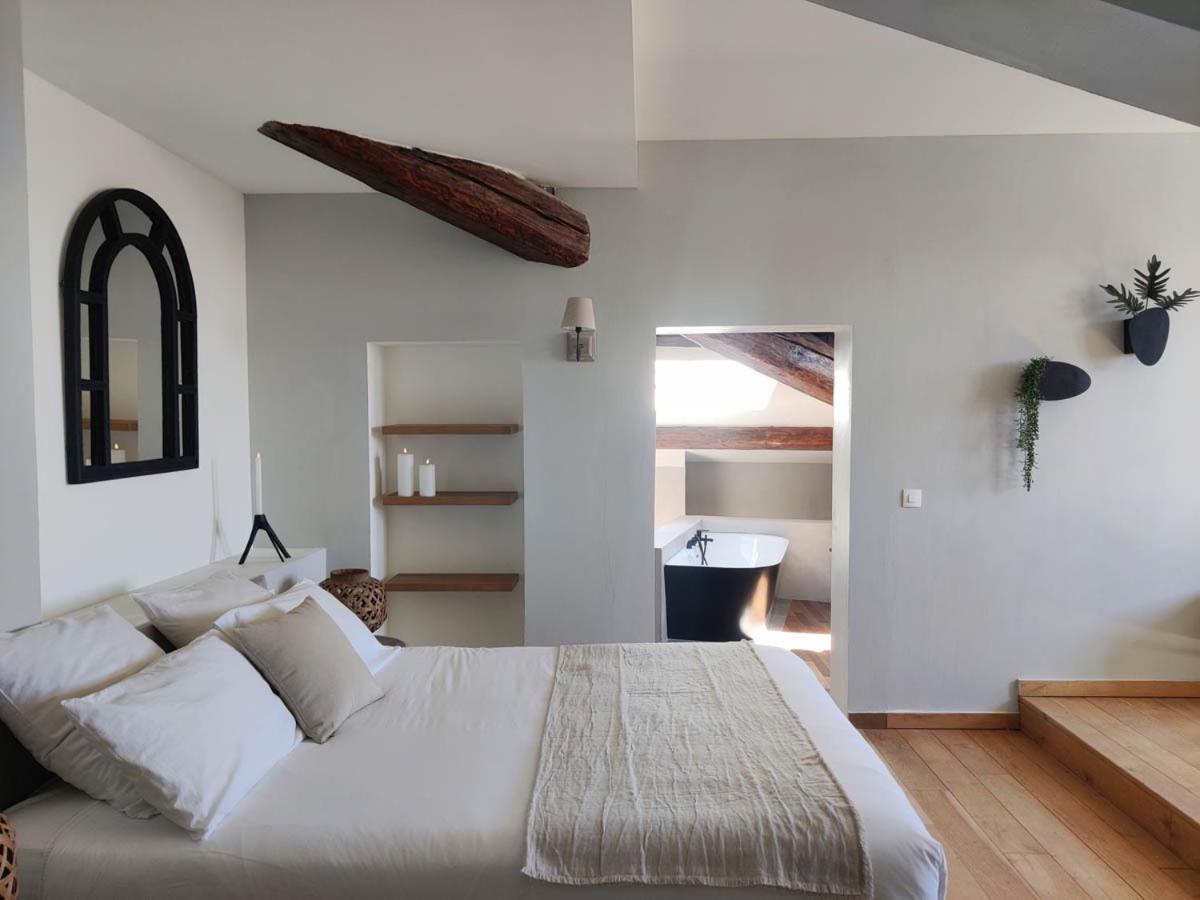 Chambres D'Hotes - Bed And Breakfast Les Palmiers Mèze Екстериор снимка