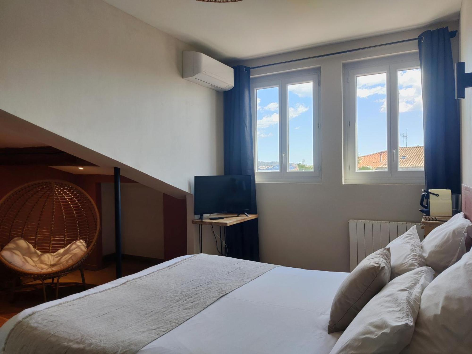 Chambres D'Hotes - Bed And Breakfast Les Palmiers Mèze Стая снимка
