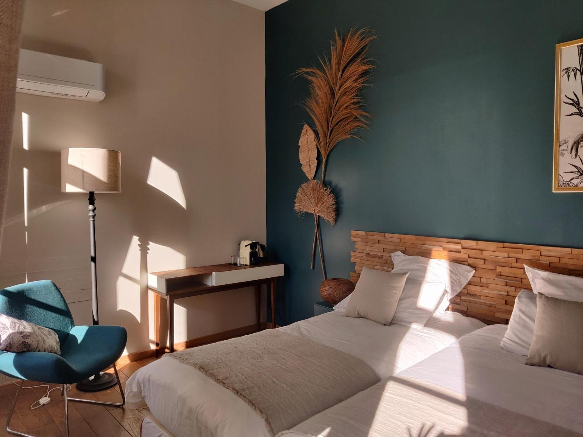 Chambres D'Hotes - Bed And Breakfast Les Palmiers Mèze Стая снимка